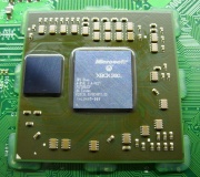ATI 90 nm GPU and smaller embedded DRAM chip